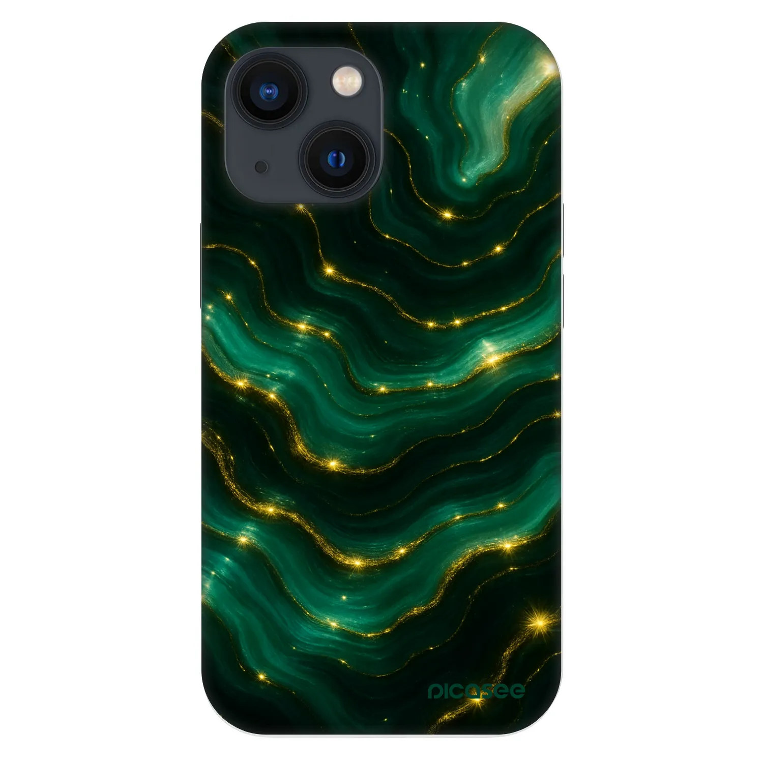 Picasee Fashion Case pre Apple iPhone 13 mini - Emerald