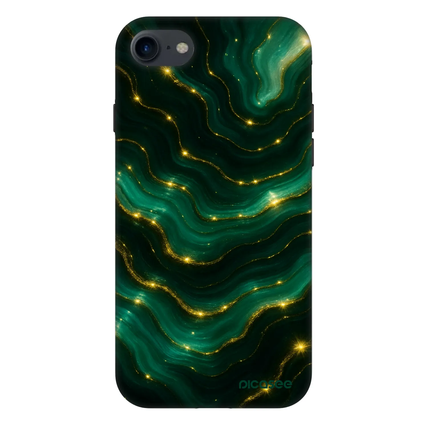 Picasee Fashion Case pre Apple iPhone SE 2020 - Emerald