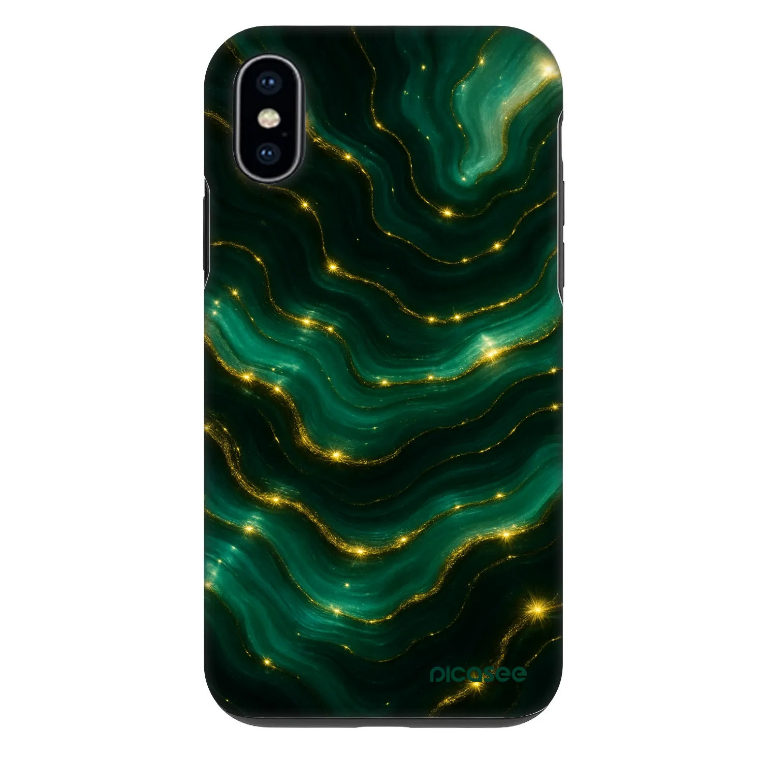 Picasee Fashion Case pre Apple iPhone X/XS - Emerald