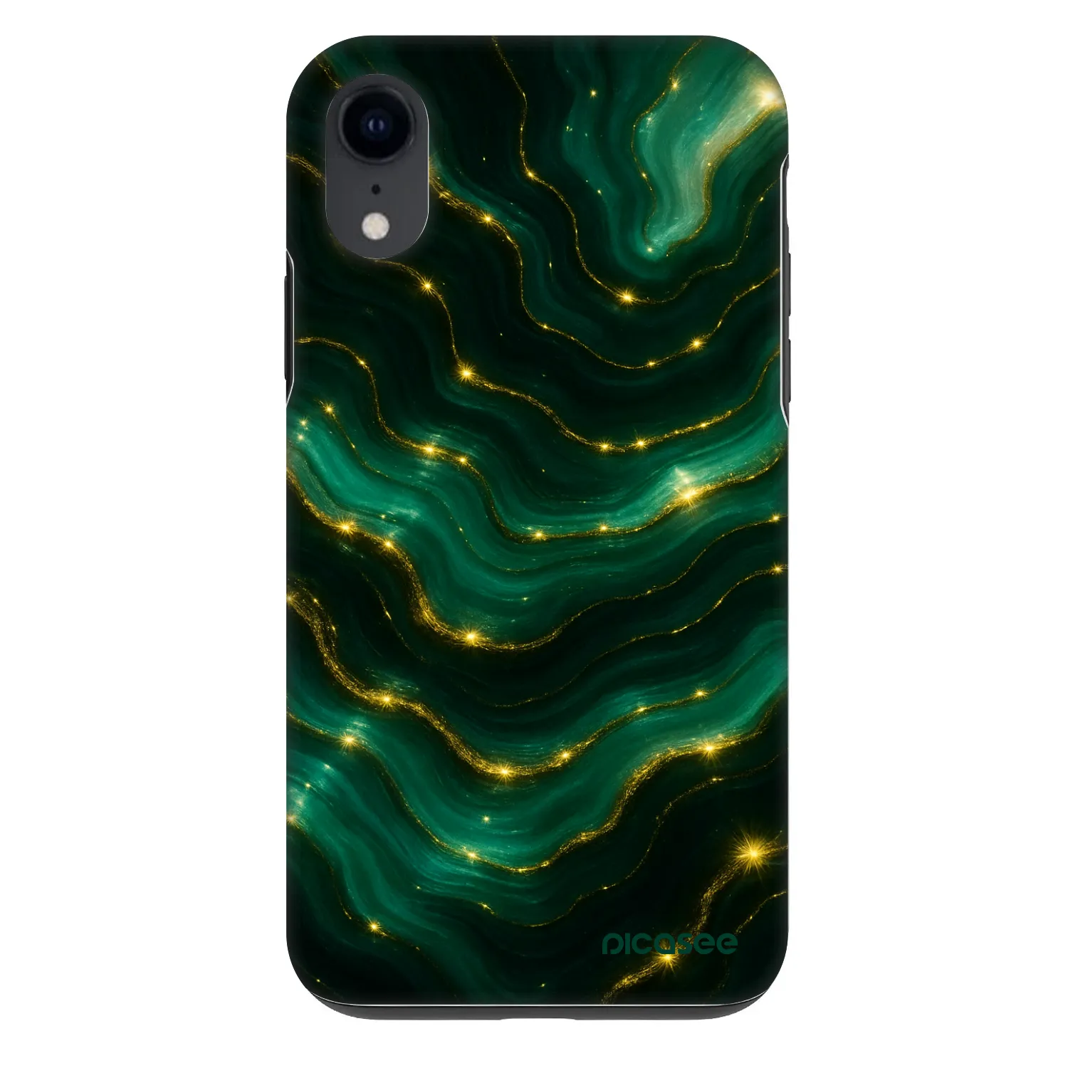 Picasee Fashion Case pre Apple iPhone XR - Emerald