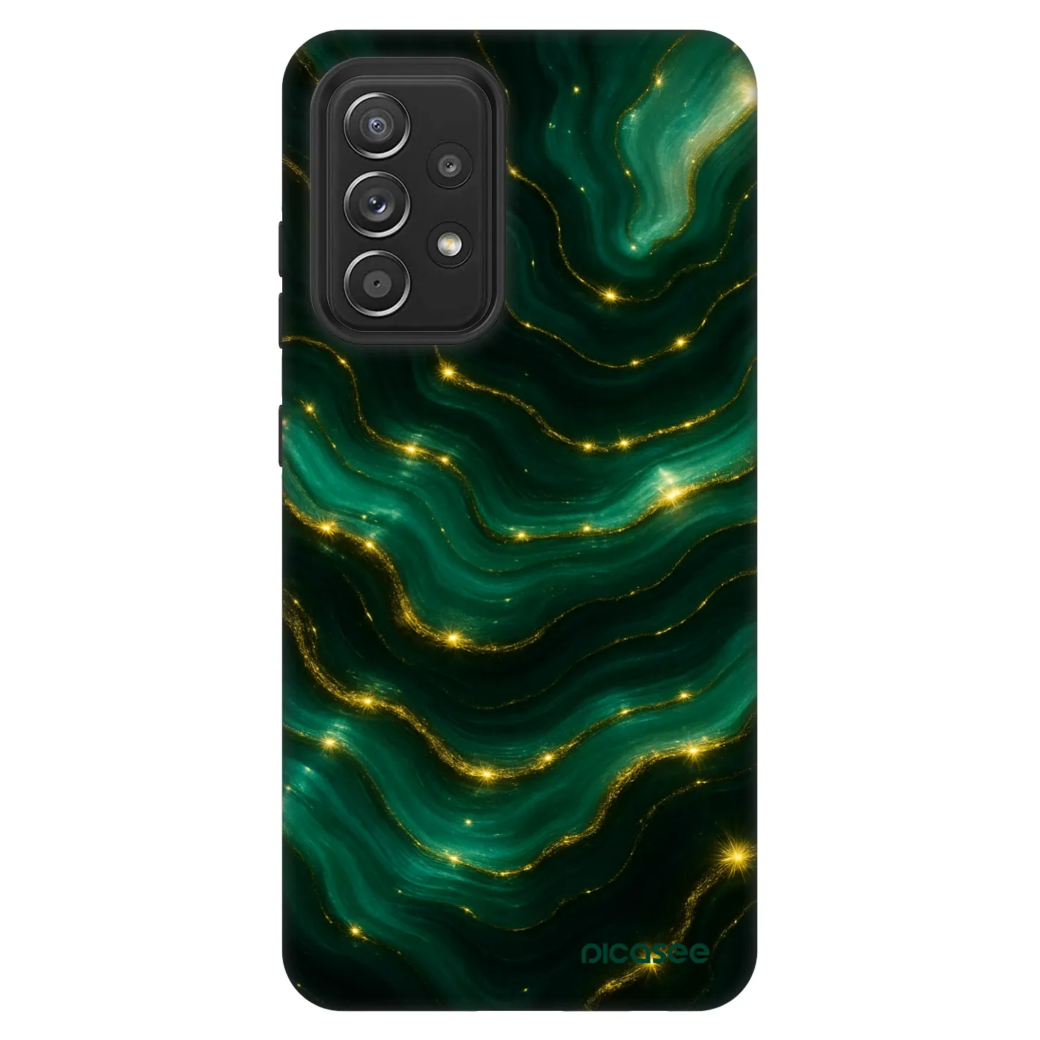 Picasee Fashion Case pre Samsung Galaxy A52s 5G A528B - Emerald