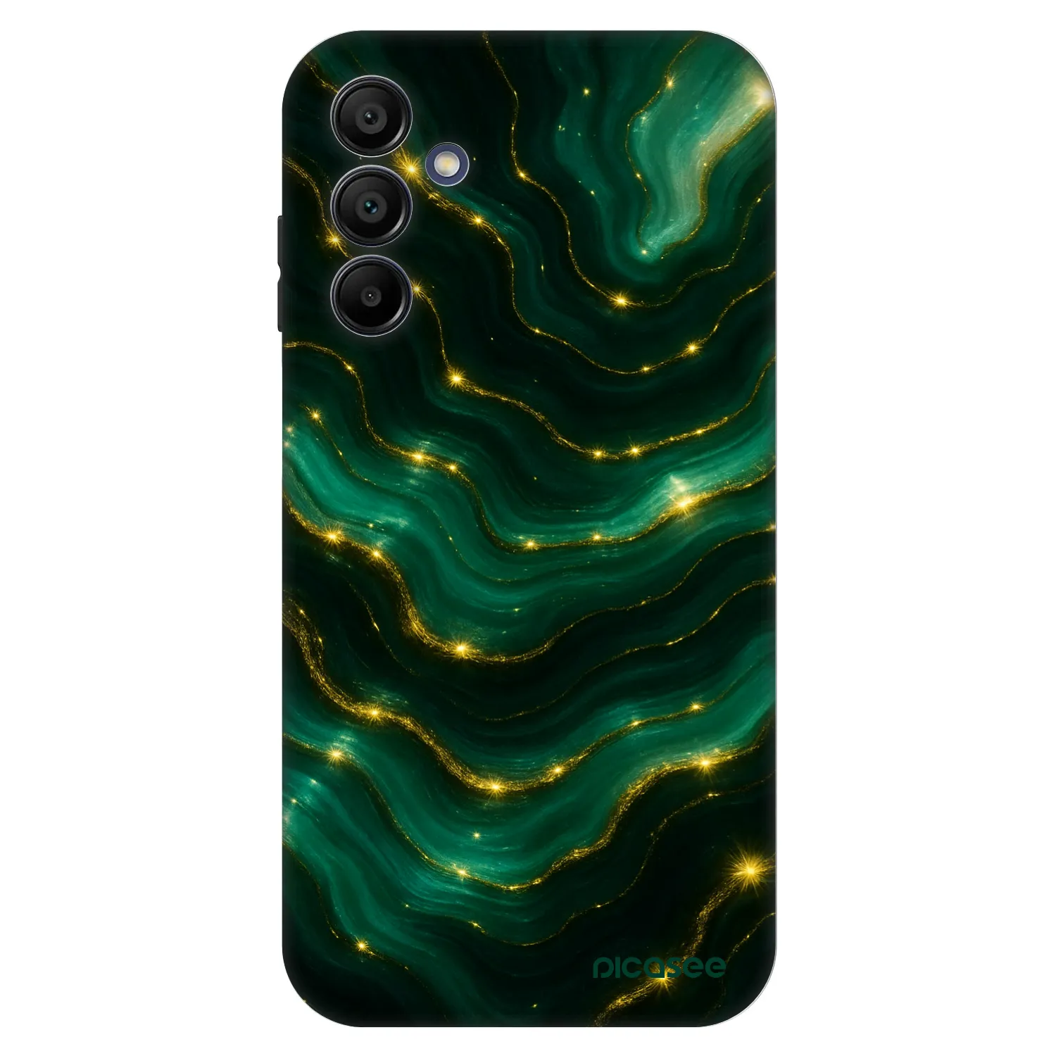 Picasee Fashion Case pre Samsung Galaxy A15 A156B 5G - Emerald