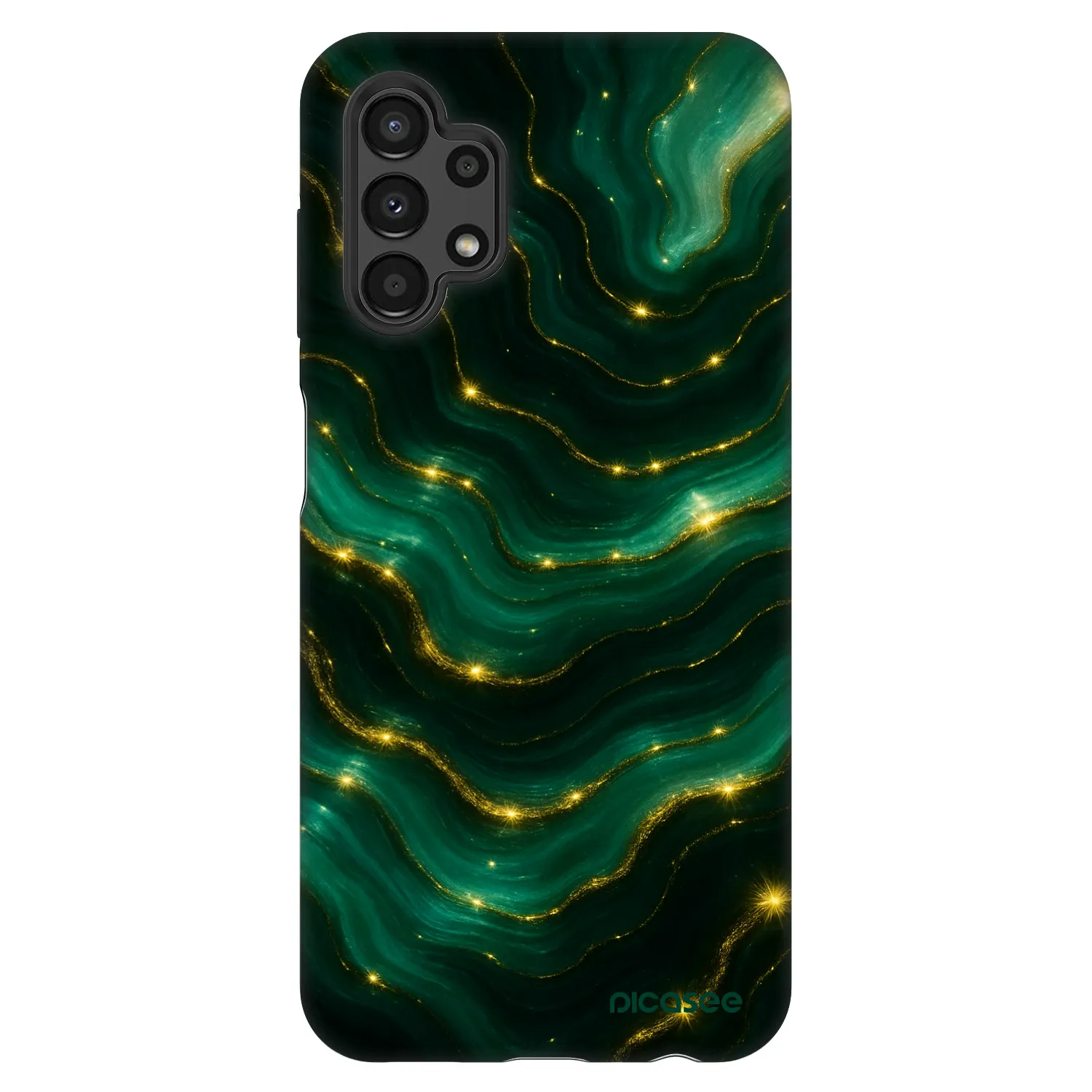 Picasee Fashion Case pre Samsung Galaxy A13 4G A135 - Emerald