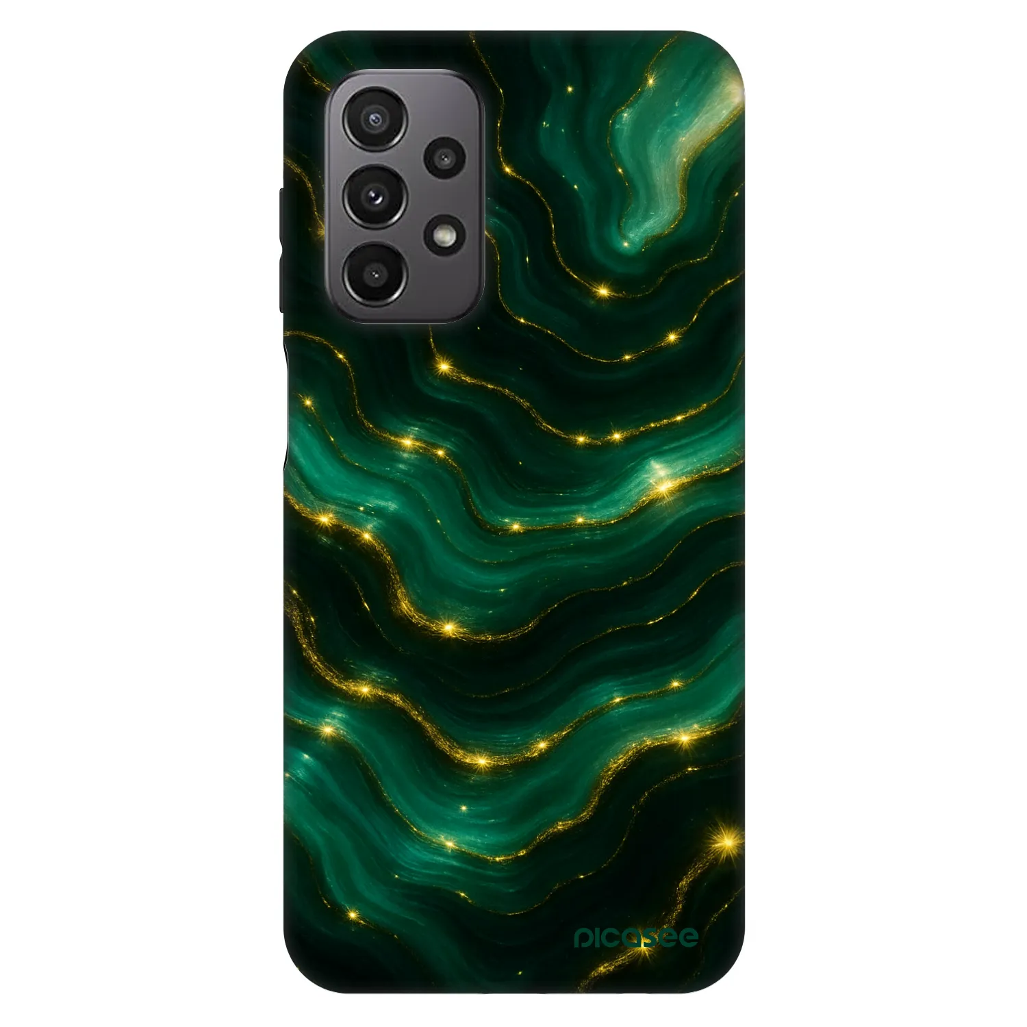 Picasee Fashion Case pre Samsung Galaxy A23 A235F 4G - Emerald