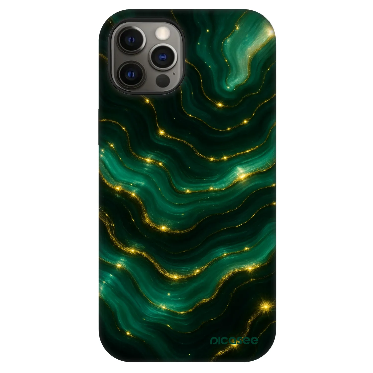 Fashion Case MagSafe pre Apple iPhone 12 - Emerald