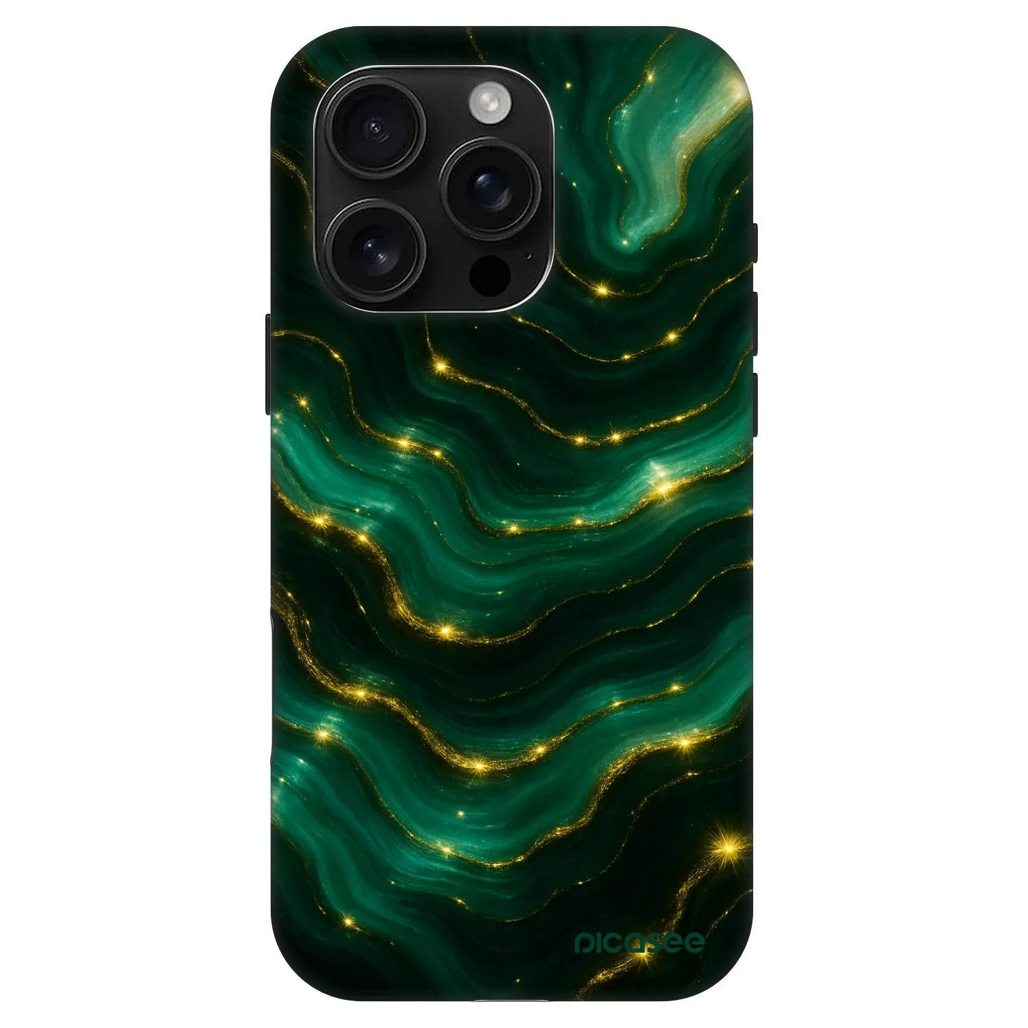 Picasee Fashion Case MagSafe pre Apple iPhone 16 Pro - Emerald