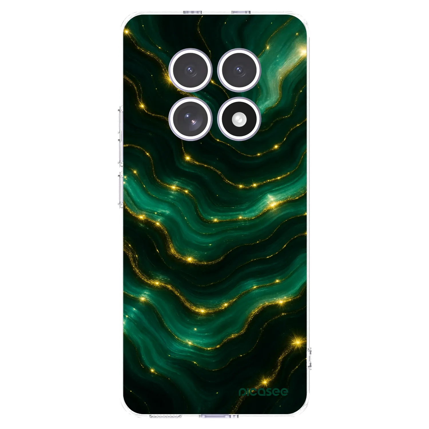 Picasee silikónový prehľadný obal pre Xiaomi Redmi Note 15 - Emerald