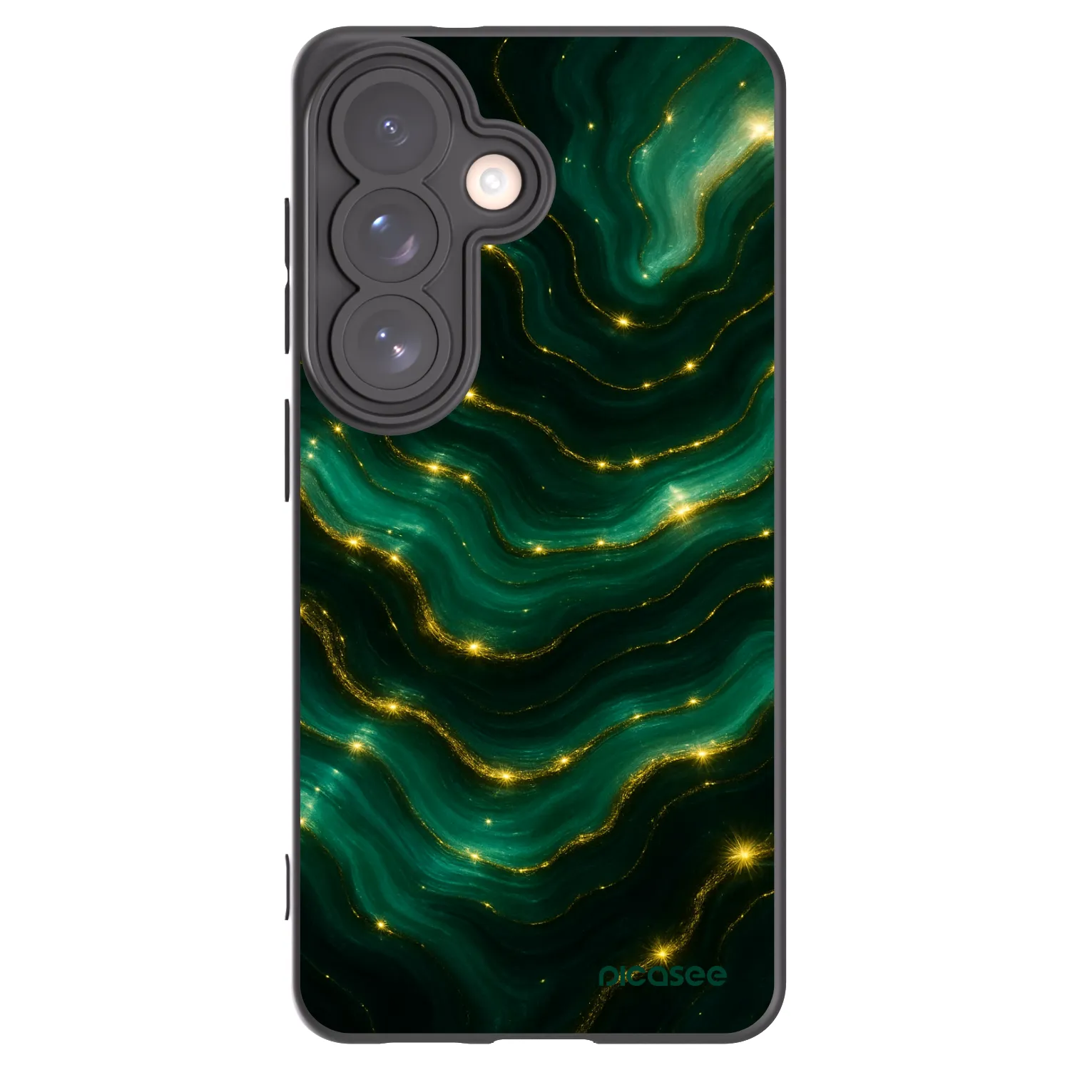 Picasee silikónový čierny obal pre Samsung Galaxy S26 - Emerald
