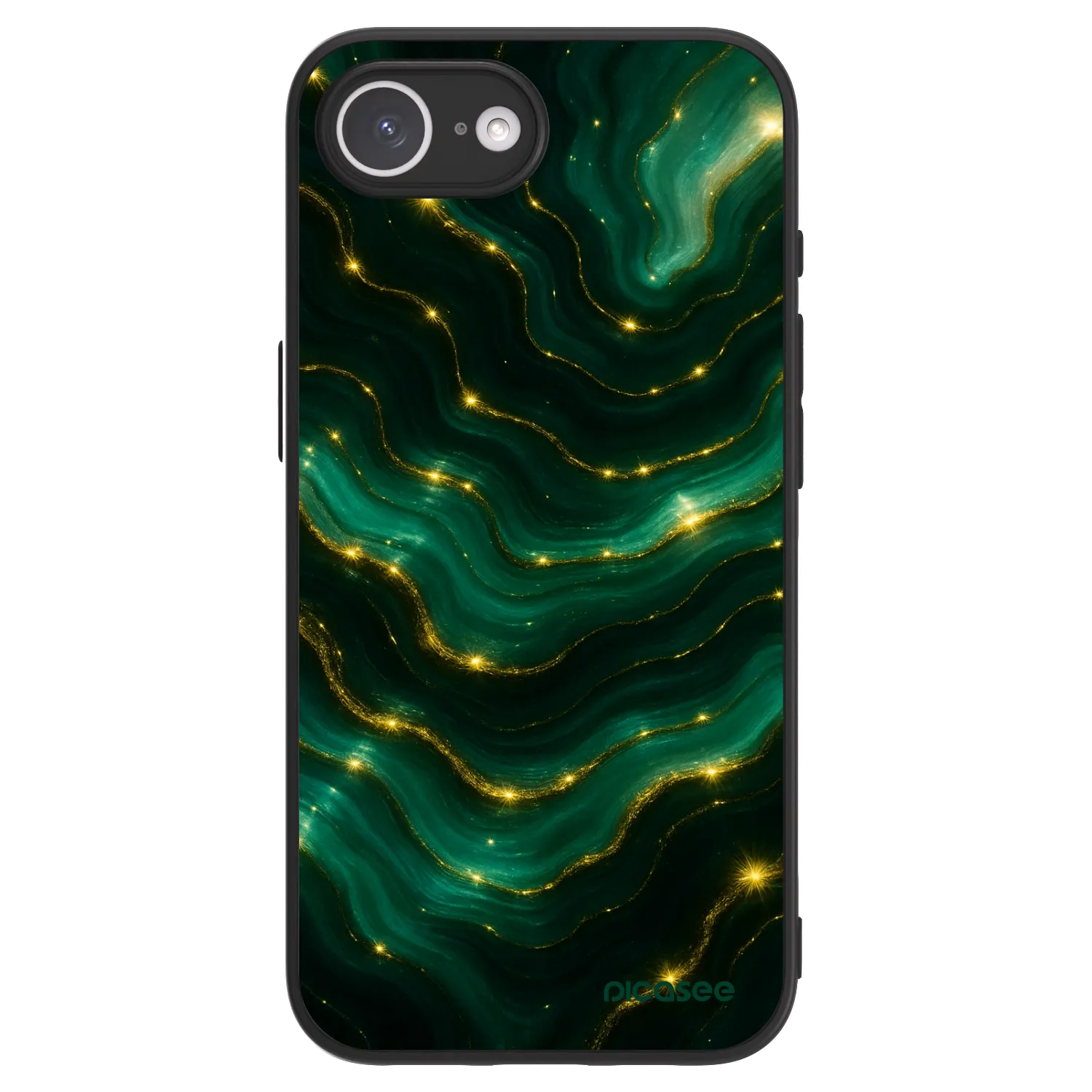 Picasee ULTIMATE CASE MagSafe pro Apple iPhone 17e - Emerald