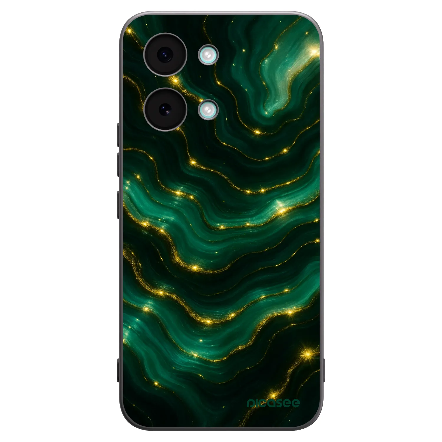 Picasee silikónový čierny obal pre Xiaomi Poco X8 Pro Max - Emerald