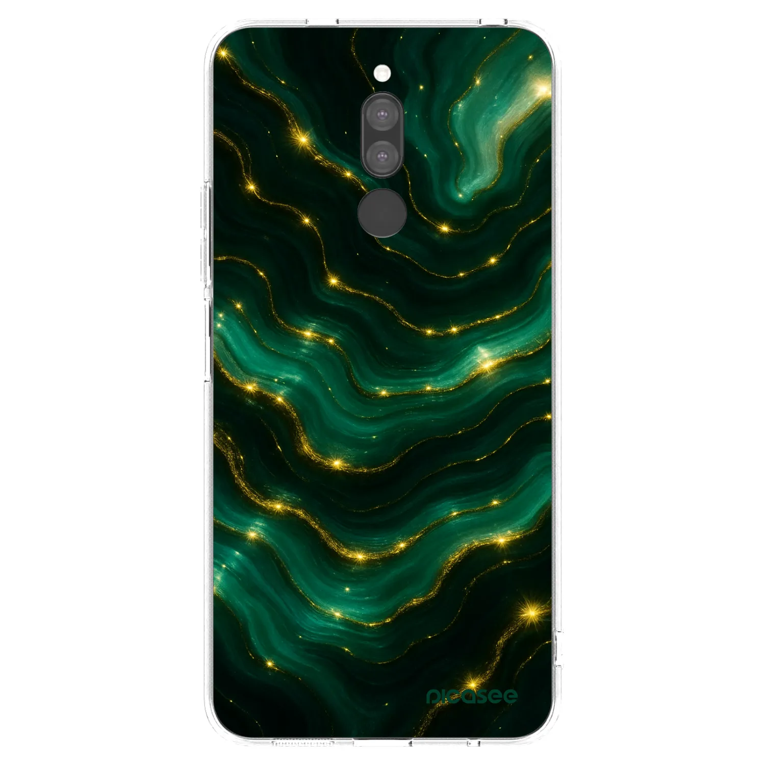 Silikónový prehľadný obal pre Xiaomi Redmi 8 - Emerald