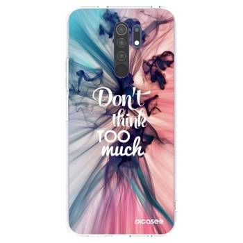 Picasee silikónový prehľadný obal pre Xiaomi Redmi 9 - Nemysli toľko