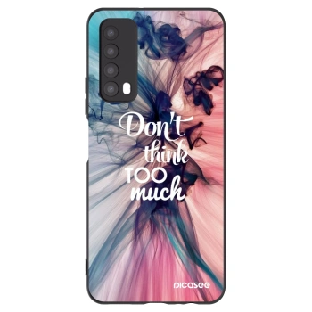 Picasee silikónový čierny obal pre Huawei P Smart 2021 - Nemysli toľko