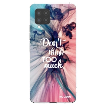 Picasee silikónový prehľadný obal pre Samsung Galaxy A42 A426B - Nemysli toľko