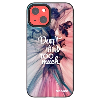 Picasee silikónový čierny obal pre Apple iPhone 13 mini - Nemysli toľko