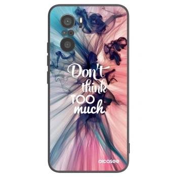 Picasee silikónový čierny obal pre Xiaomi Poco F3 - Nemysli toľko