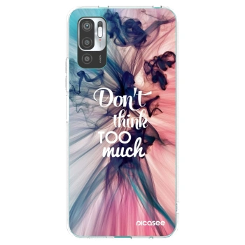 Picasee silikónový prehľadný obal pre Xiaomi Redmi Note 10 5G - Nemysli toľko