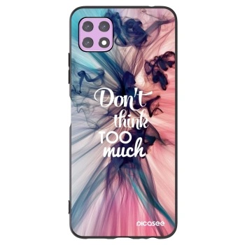 Picasee silikónový čierny obal pre Samsung Galaxy A22 A226B 5G - Nemysli toľko