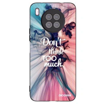 Picasee silikónový čierny obal pre Huawei Nova 8i - Nemysli toľko