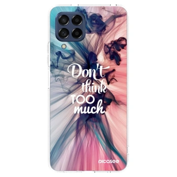 Picasee silikónový prehľadný obal pre Samsung Galaxy M53 5G - Nemysli toľko