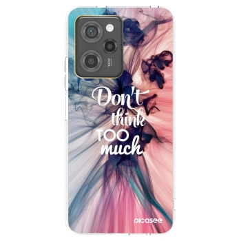 Picasee silikónový prehľadný obal pre Xiaomi Poco X5 Pro - Nemysli toľko