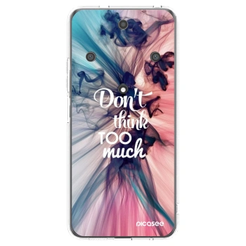Picasee silikónový prehľadný obal pre Honor Magic5 Lite 5G - Nemysli toľko