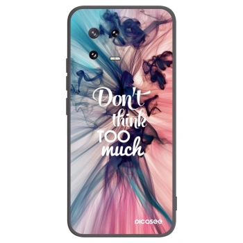 Picasee silikónový čierny obal pre Xiaomi 13 Pro - Nemysli toľko