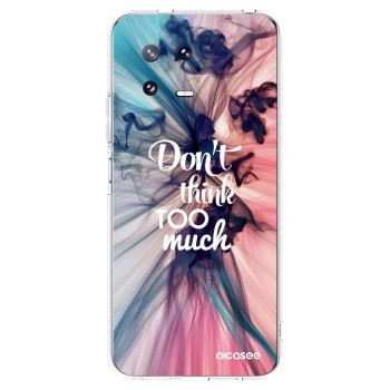 Picasee silikónový prehľadný obal pre Xiaomi 13 Pro - Nemysli toľko