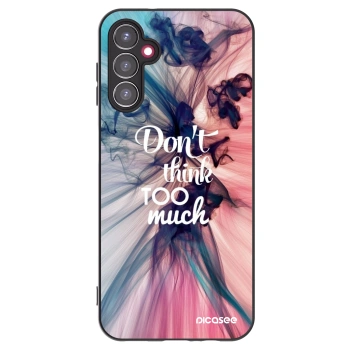 Picasee silikónový čierny obal pre Samsung Galaxy A14 5G A146P - Nemysli toľko