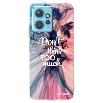 Picasee silikónový prehľadný obal pre Xiaomi Redmi Note 12 4G - Nemysli toľko
