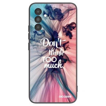 Picasee silikónový čierny obal pre Samsung Galaxy A04s A047F - Nemysli toľko