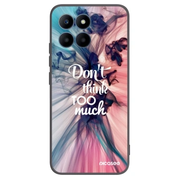 Picasee silikónový čierny obal pre Honor 70 Lite - Nemysli toľko