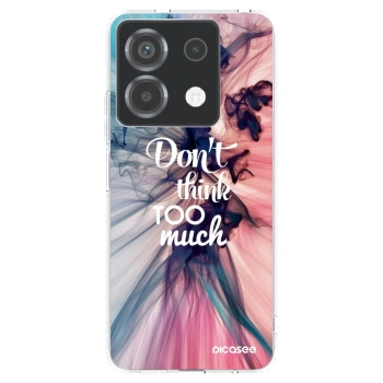 Picasee silikónový prehľadný obal pre Xiaomi Poco X6 - Nemysli toľko