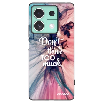 Picasee silikónový čierny obal pre Xiaomi Redmi Note 13 5G - Nemysli toľko