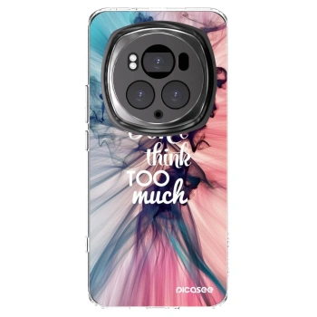 Picasee silikónový prehľadný obal pre Honor Magic6 Pro - Nemysli toľko