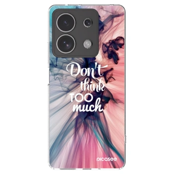 Picasee silikónový prehľadný obal pre Xiaomi Redmi Note 13 4G - Nemysli toľko