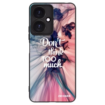 Picasee silikónový čierny obal pre Xiaomi Redmi 13C 5G - Nemysli toľko