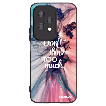 Picasee silikónový čierny obal pre Honor 200 Lite - Nemysli toľko