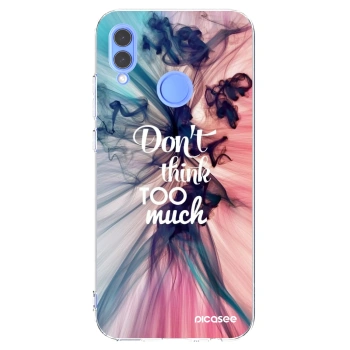 Picasee silikónový prehľadný obal pre Huawei P Smart 2019 - Nemysli toľko