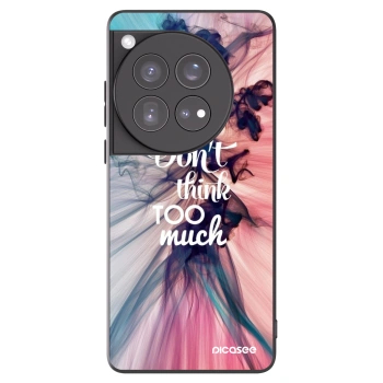 Picasee silikónový čierny obal pre OnePlus 12 5G - Nemysli toľko