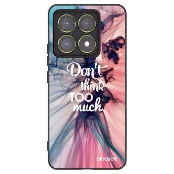 Picasee silikónový čierny obal pre Xiaomi 14T - Nemysli toľko