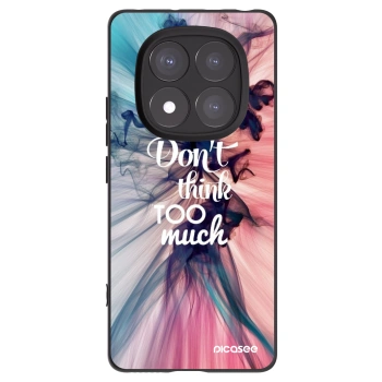 Picasee silikónový čierny obal pre Xiaomi Redmi Note 14 Pro+ 5G - Nemysli toľko