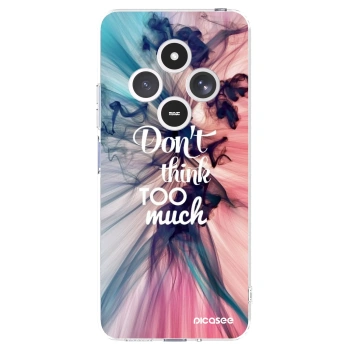 Picasee silikónový prehľadný obal pre Xiaomi Redmi 14C - Nemysli toľko