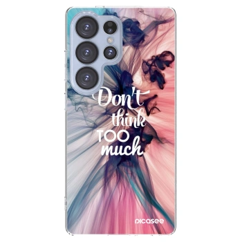 Picasee silikónový prehľadný obal pre Samsung Galaxy S25 Ultra 5G - Nemysli toľko