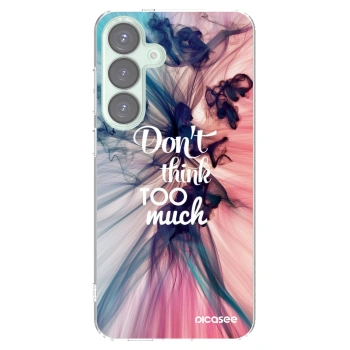 Picasee silikónový prehľadný obal pre Samsung Galaxy S25+ 5G - Nemysli toľko