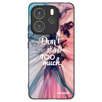 Picasee silikónový čierny obal pre Xiaomi Redmi Note 14 4G - Nemysli toľko