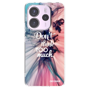 Picasee silikónový prehľadný obal pre Xiaomi Redmi Note 14 4G - Nemysli toľko