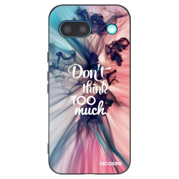 Picasee silikónový čierny obal pre Google Pixel 8a - Nemysli toľko