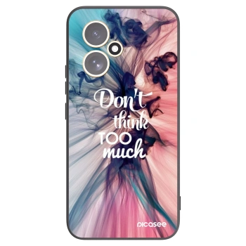 Picasee silikónový čierny obal pre Honor 400 5G - Nemysli toľko