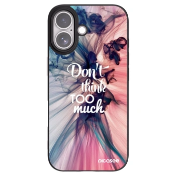 Picasee silikónový čierny obal pre Apple iPhone 17 - Nemysli toľko